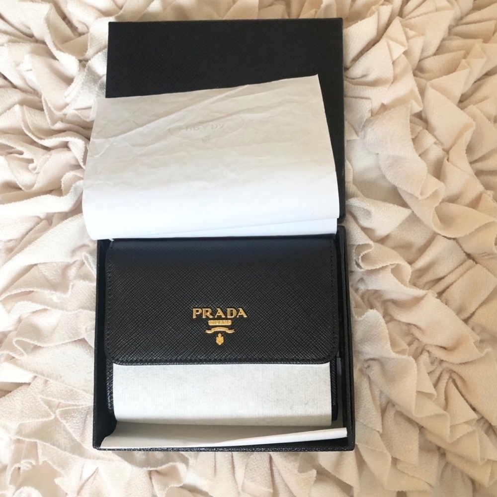 Prada Black Wallet